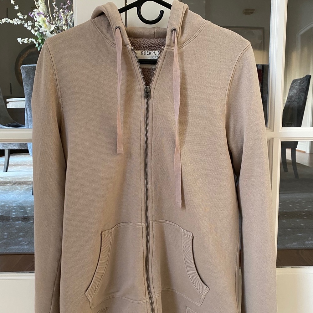 Women’s J. Crew Sherpa Fleece Lined Hoodie